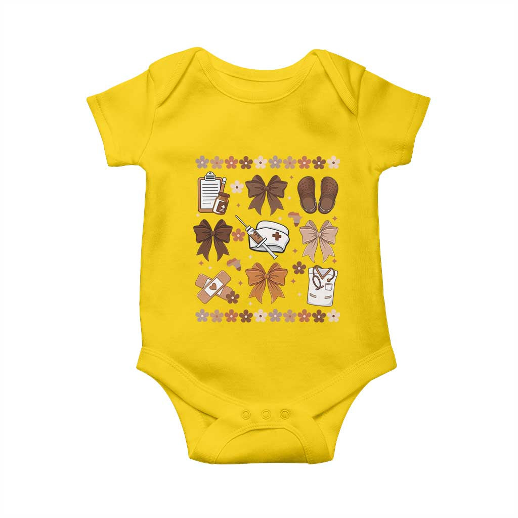 Proud Black Nurse Baby Onesie Gift For African Nurse Black History - Wonder Print Shop
