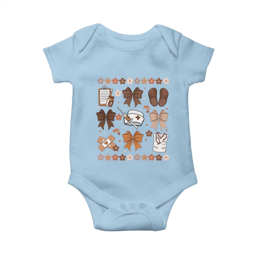 Proud Black Nurse Baby Onesie Gift For African Nurse Black History - Wonder Print Shop