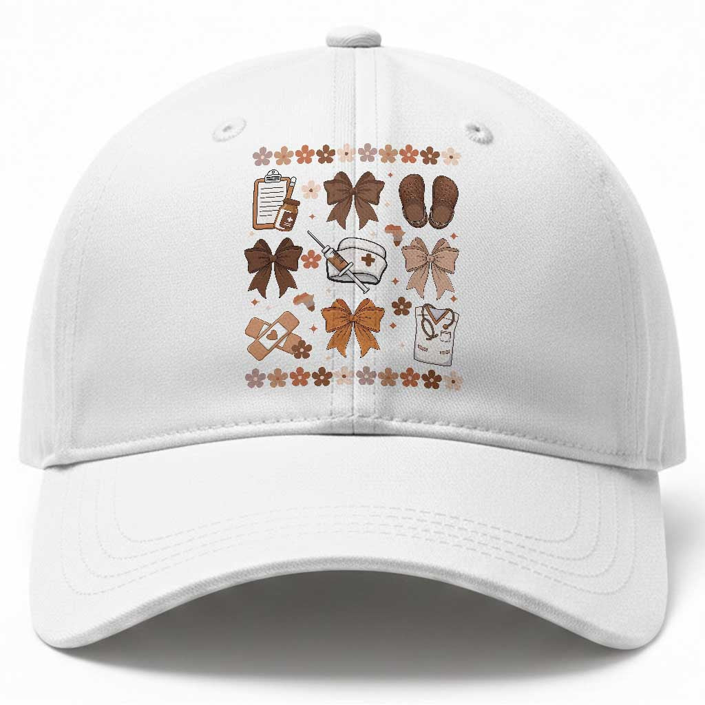 Proud Black Nurse Baseball Cap Gift For African Nurse Black History