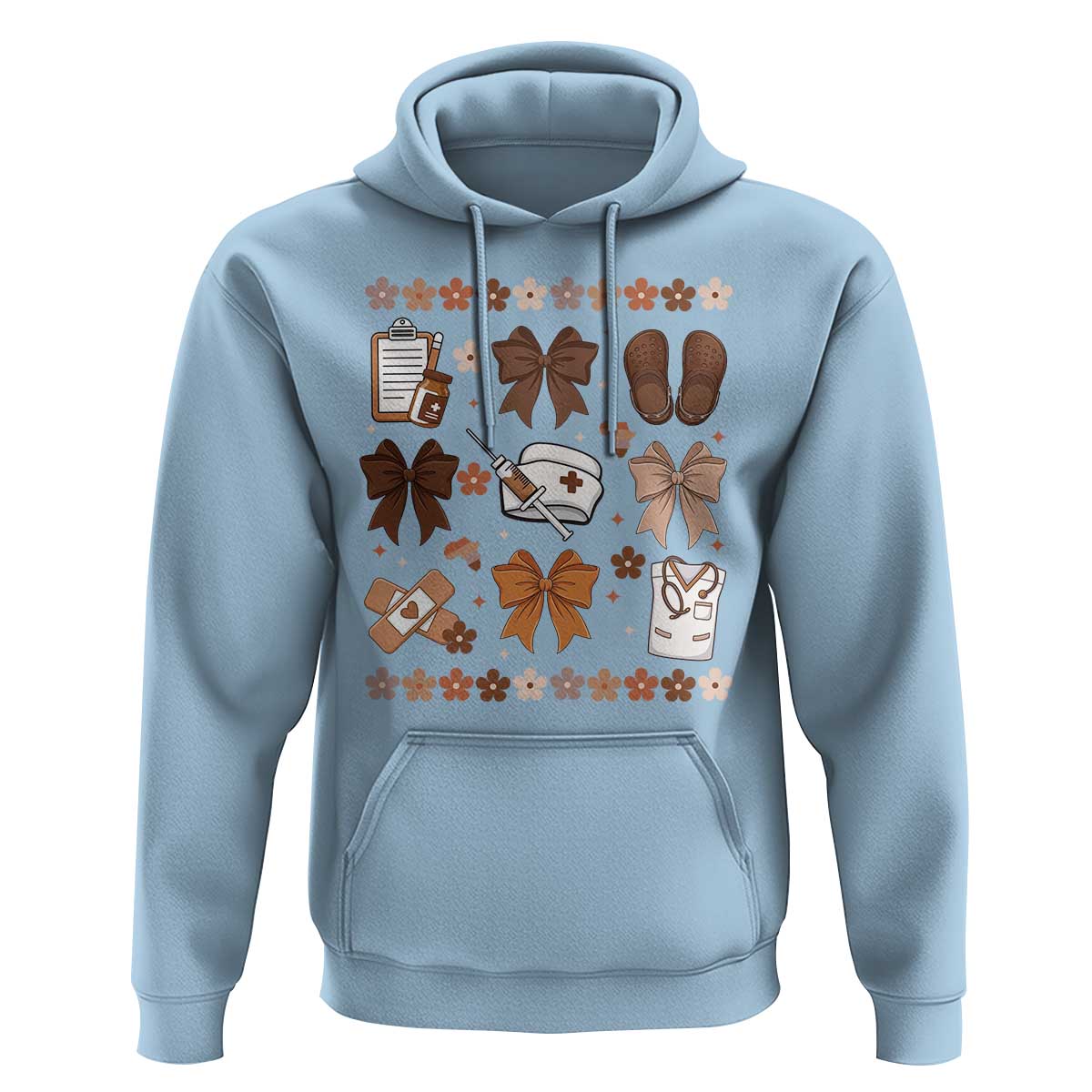 Proud Black Nurse Hoodie Gift For African Nurse Black History - Wonder Print Shop