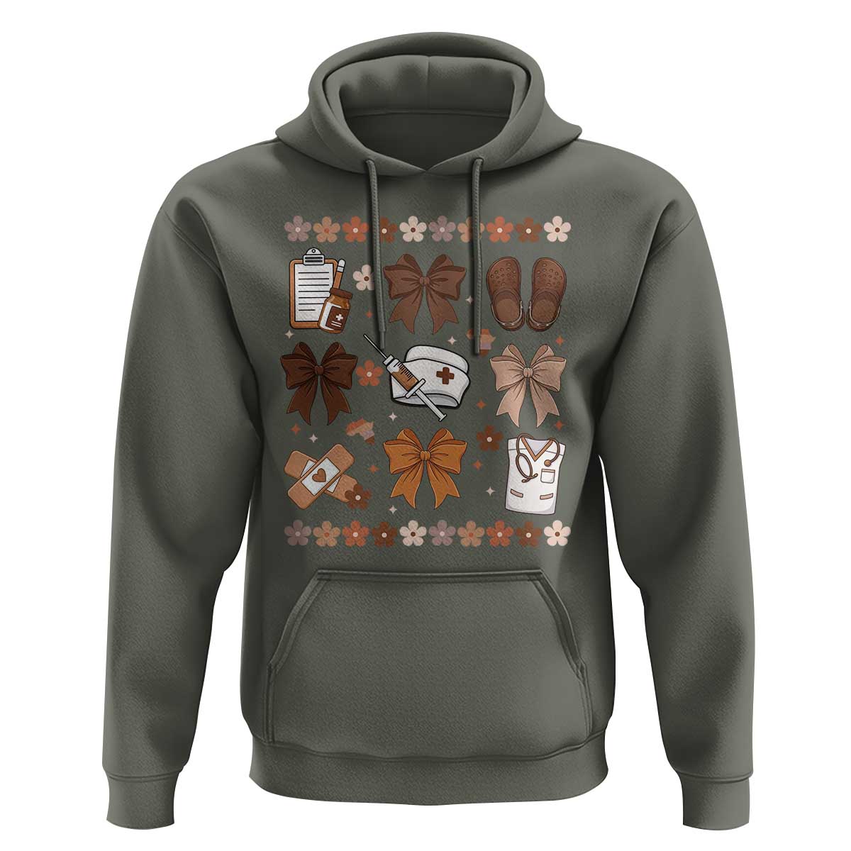 Proud Black Nurse Hoodie Gift For African Nurse Black History - Wonder Print Shop
