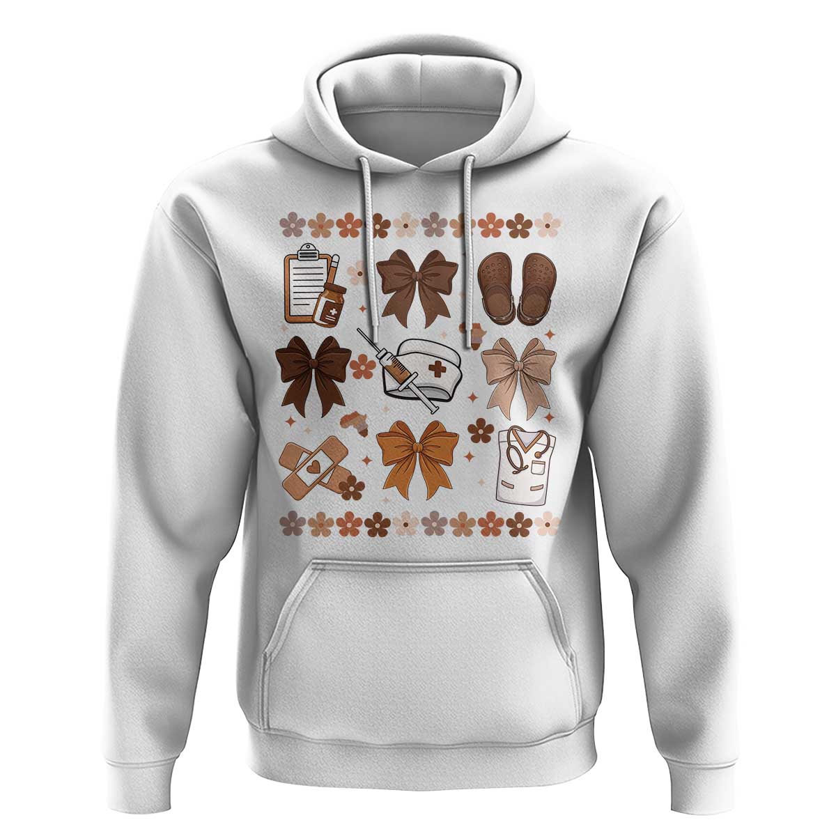 Proud Black Nurse Hoodie Gift For African Nurse Black History - Wonder Print Shop