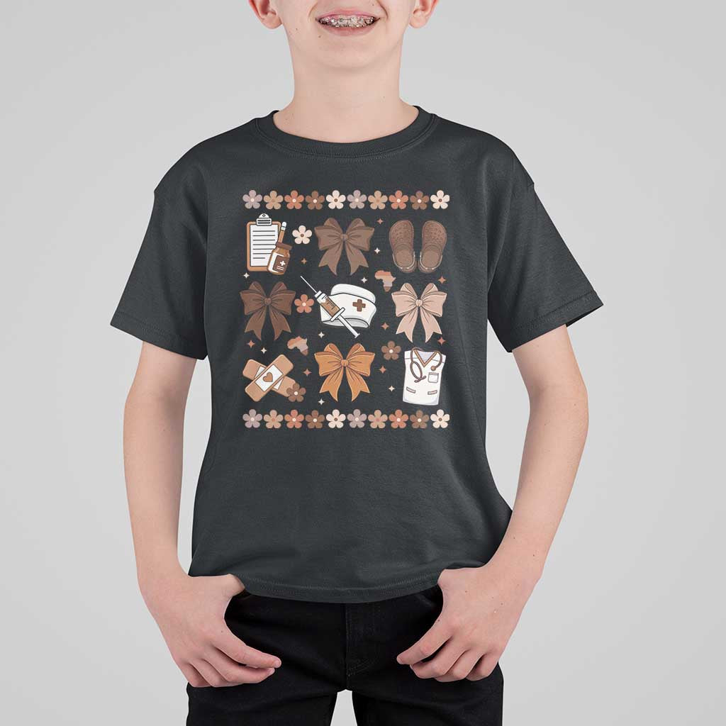 Proud Black Nurse T Shirt For Kid Gift For African Nurse Black History - Wonder Print Shop