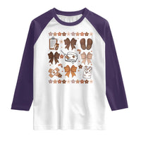Proud Black Nurse Raglan Shirt Gift For African Nurse Black History - Wonder Print Shop