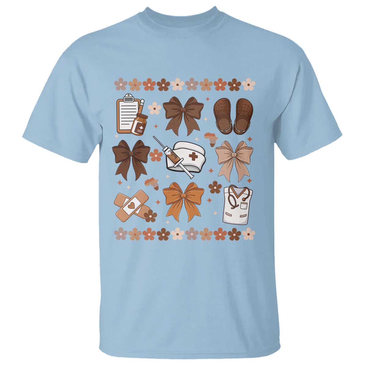 Proud Black Nurse T Shirt Gift For African Nurse Black History - Wonder Print Shop