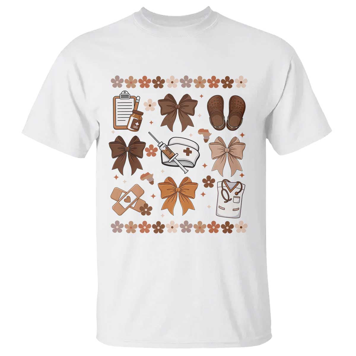 Proud Black Nurse T Shirt Gift For African Nurse Black History - Wonder Print Shop