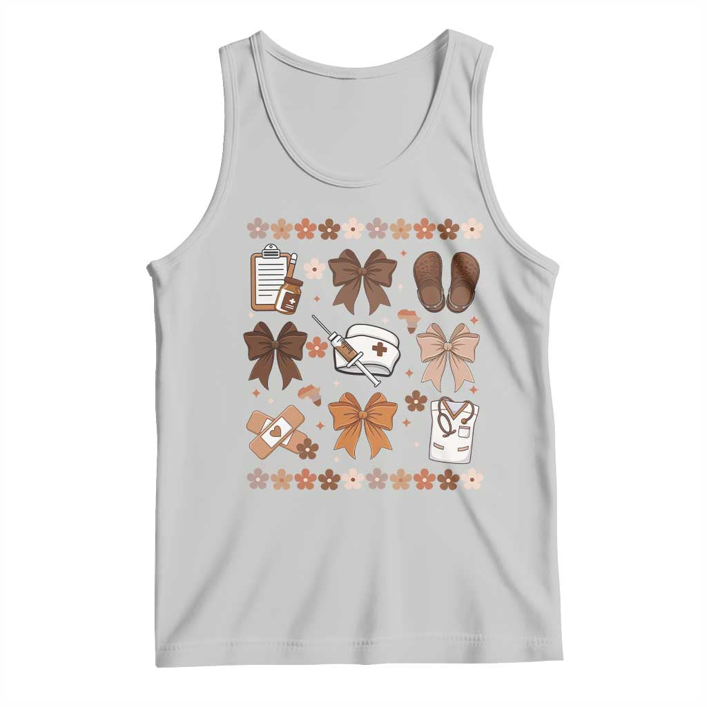 Proud Black Nurse Tank Top Gift For African Nurse Black History - Wonder Print Shop