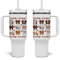 Proud Black Nurse Tumbler With Handle Gift For African Nurse Black History - Wonder Print Shop