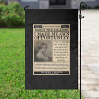Madam C.J. Walker Garden Flag I Made My Own Opportunity - Wonder Print Shop