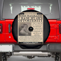 Madam C.J. Walker Spare Tire Cover I Made My Own Opportunity - Wonder Print Shop