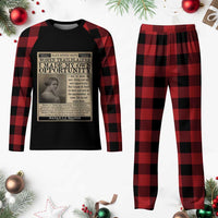 Madam C.J. Walker Plaid Pajama Set I Made My Own Opportunity - Wonder Print Shop