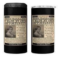 Madam C.J. Walker 4 in 1 Can Cooler Tumbler I Made My Own Opportunity - Wonder Print Shop