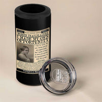 Madam C.J. Walker 4 in 1 Can Cooler Tumbler I Made My Own Opportunity - Wonder Print Shop