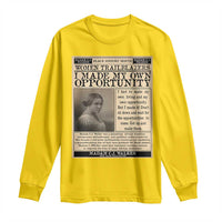 Madam C.J. Walker Long Sleeve Shirt I Made My Own Opportunity - Wonder Print Shop