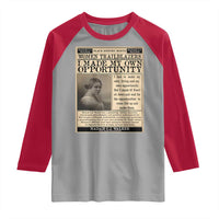 Madam C.J. Walker Raglan Shirt I Made My Own Opportunity - Wonder Print Shop