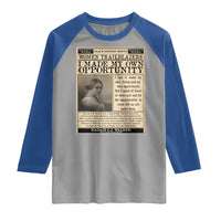Madam C.J. Walker Raglan Shirt I Made My Own Opportunity - Wonder Print Shop