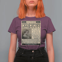 Madam C.J. Walker T Shirt For Women I Made My Own Opportunity - Wonder Print Shop