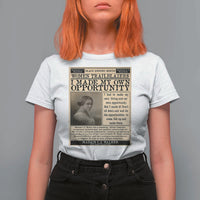 Madam C.J. Walker T Shirt For Women I Made My Own Opportunity - Wonder Print Shop