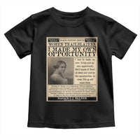 Madam C.J. Walker Toddler T Shirt I Made My Own Opportunity - Wonder Print Shop