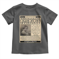 Madam C.J. Walker Toddler T Shirt I Made My Own Opportunity - Wonder Print Shop