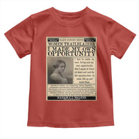 Madam C.J. Walker Toddler T Shirt I Made My Own Opportunity - Wonder Print Shop