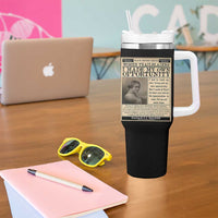 Madam C.J. Walker Tumbler With Handle I Made My Own Opportunity - Wonder Print Shop