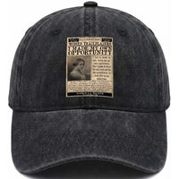 Madam C.J. Walker Washed Cotton Baseball Cap I Made My Own Opportunity
