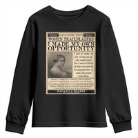 Madam C.J. Walker Youth Sweatshirt I Made My Own Opportunity - Wonder Print Shop