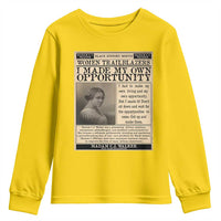 Madam C.J. Walker Youth Sweatshirt I Made My Own Opportunity - Wonder Print Shop