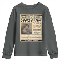 Madam C.J. Walker Youth Sweatshirt I Made My Own Opportunity - Wonder Print Shop