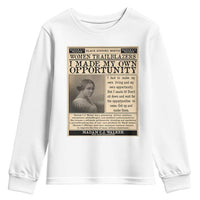 Madam C.J. Walker Youth Sweatshirt I Made My Own Opportunity - Wonder Print Shop