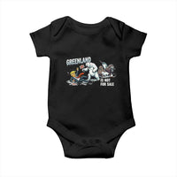 Greenland Not For Sale Baby Onesie Political Humor Gift