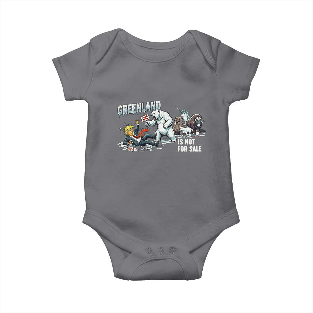 Greenland Not For Sale Baby Onesie Political Humor Gift