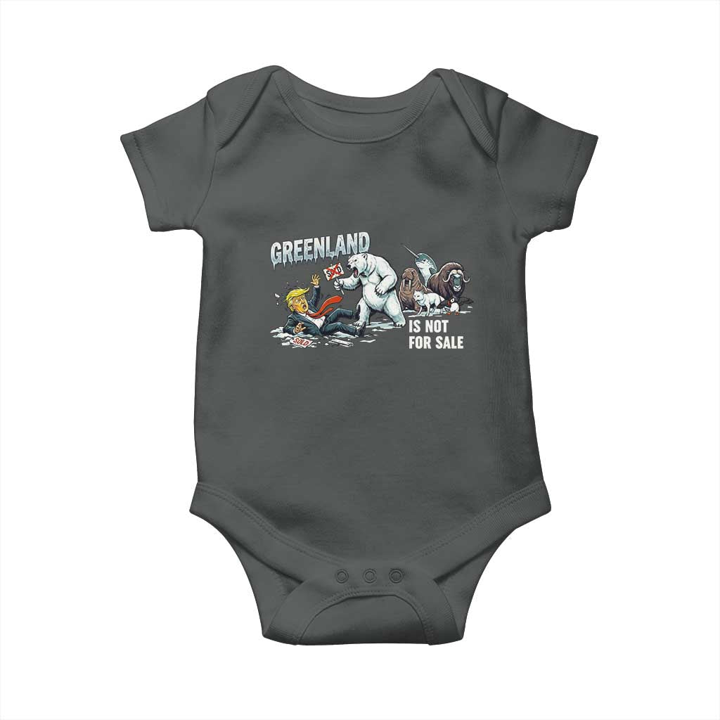Greenland Not For Sale Baby Onesie Political Humor Gift
