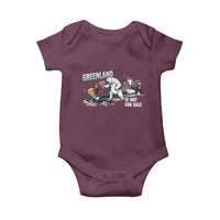 Greenland Not For Sale Baby Onesie Political Humor Gift