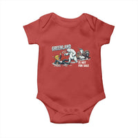 Greenland Not For Sale Baby Onesie Political Humor Gift