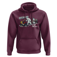 Greenland Not For Sale Hoodie Political Humor Gift