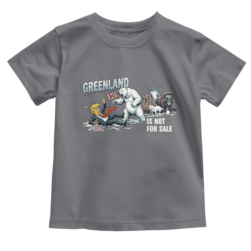 Greenland Not For Sale Toddler T Shirt Political Humor Gift