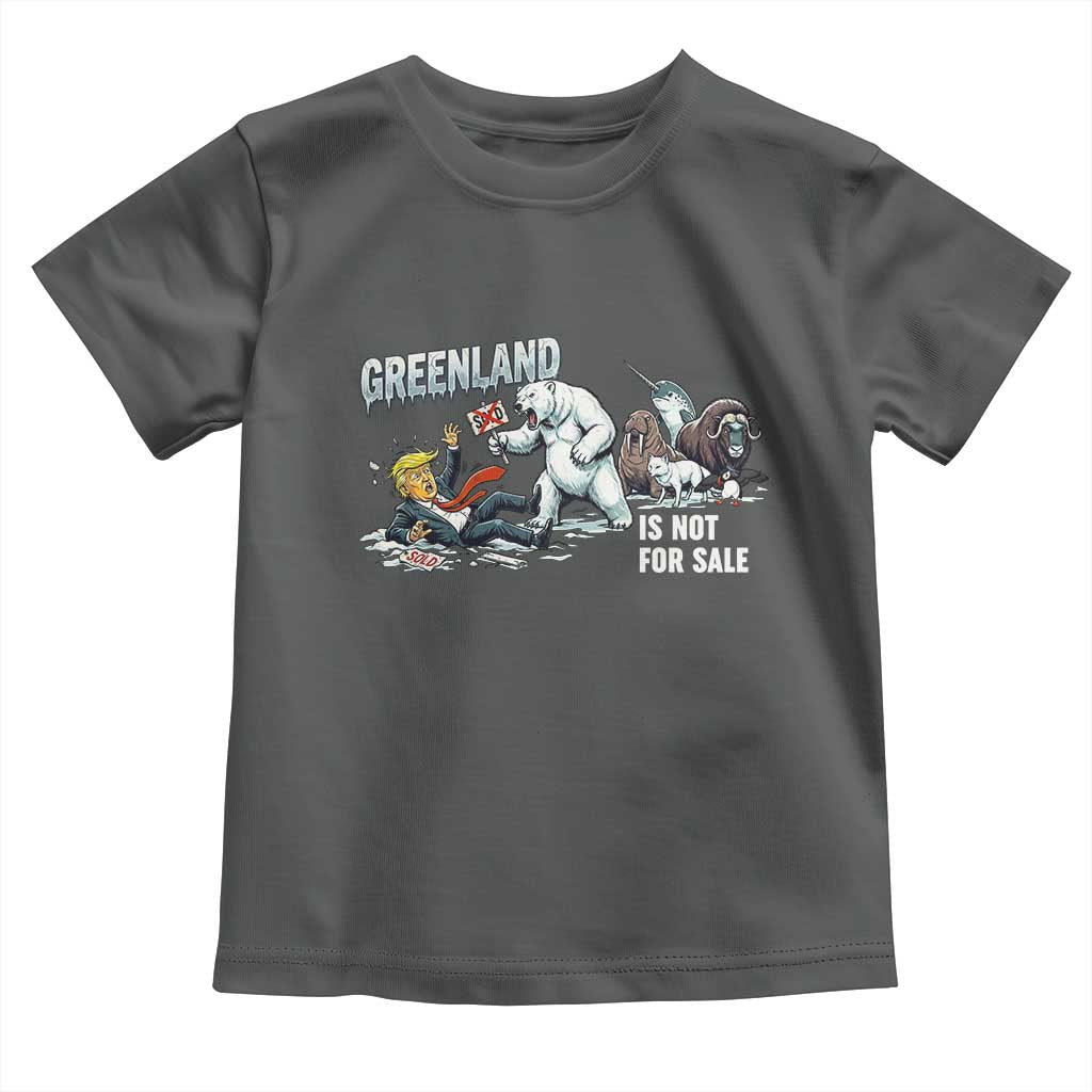 Greenland Not For Sale Toddler T Shirt Political Humor Gift