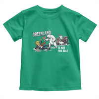 Greenland Not For Sale Toddler T Shirt Political Humor Gift