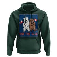 Funny Polar Bear And Beaver Political Protest Hoodie Not For Sale
