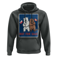 Funny Polar Bear And Beaver Political Protest Hoodie Not For Sale