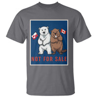 Funny Polar Bear And Beaver Political Protest T Shirt Not For Sale