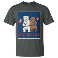 Funny Polar Bear And Beaver Political Protest T Shirt Not For Sale