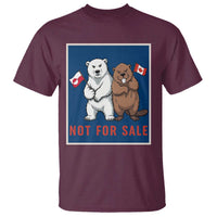 Funny Polar Bear And Beaver Political Protest T Shirt Not For Sale