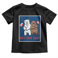 Funny Polar Bear And Beaver Political Protest Toddler T Shirt Not For Sale