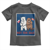 Funny Polar Bear And Beaver Political Protest Toddler T Shirt Not For Sale