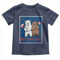 Funny Polar Bear And Beaver Political Protest Toddler T Shirt Not For Sale