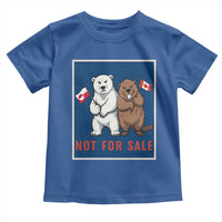 Funny Polar Bear And Beaver Political Protest Toddler T Shirt Not For Sale