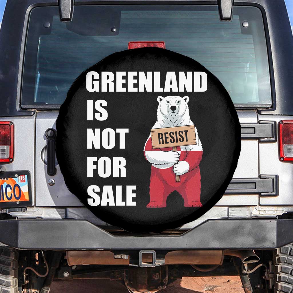 Greenland Not For Sale Spare Tire Cover Anti Authoritarian Political Gag Gift